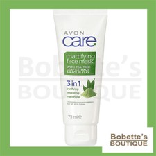 MASQUE VISAGE PURIFIANT HYDRATANT MATIFIANT au Thé Vert & Argile Peaux Grasses