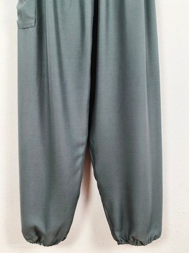 Women Smock Harem Pants Bohemian Boho Aladdin Yoga Genie Trousers Summer HP - Imagen 100 de 181