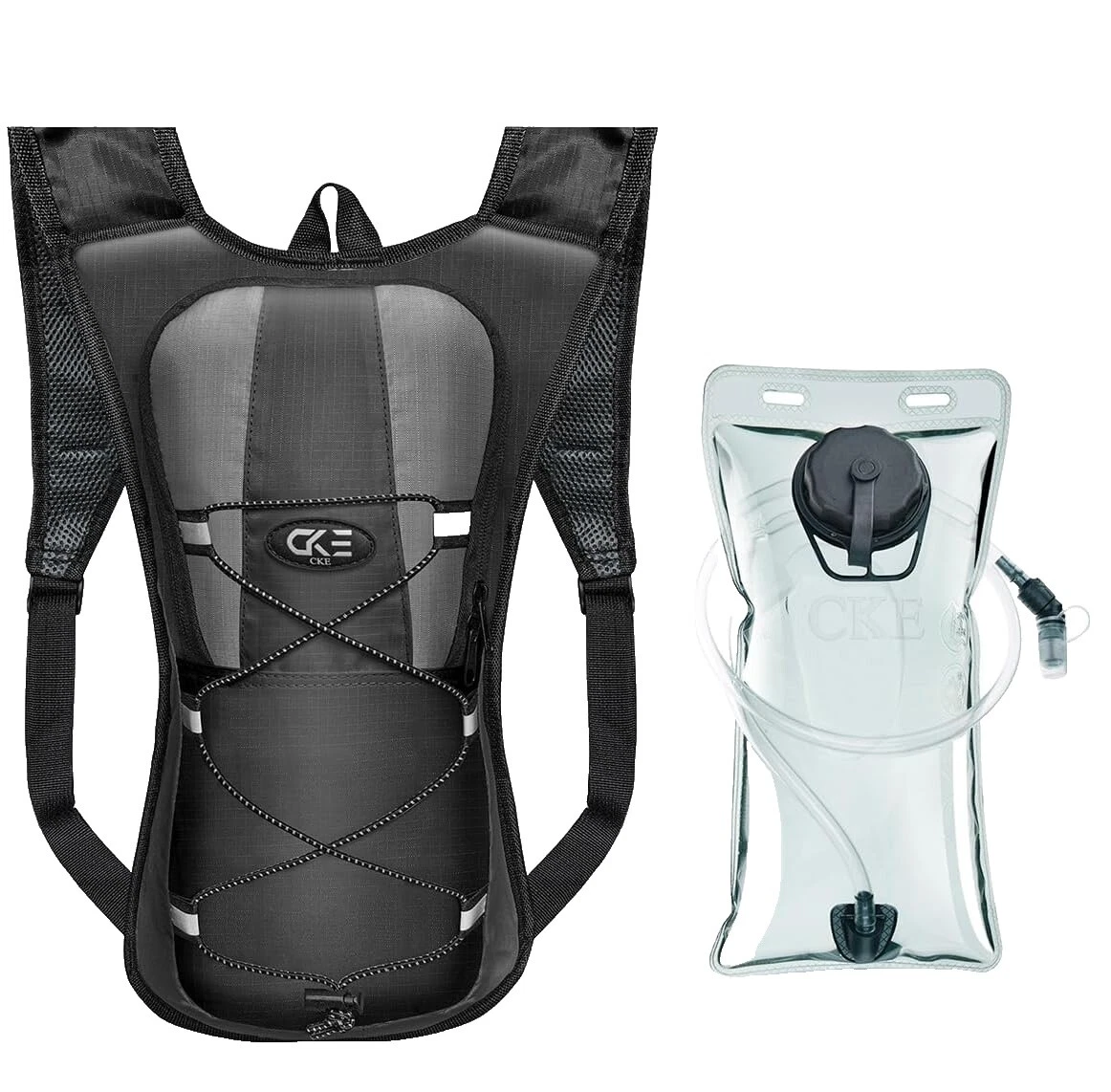 Black Hydration Backpack Hiking Hydration Packs