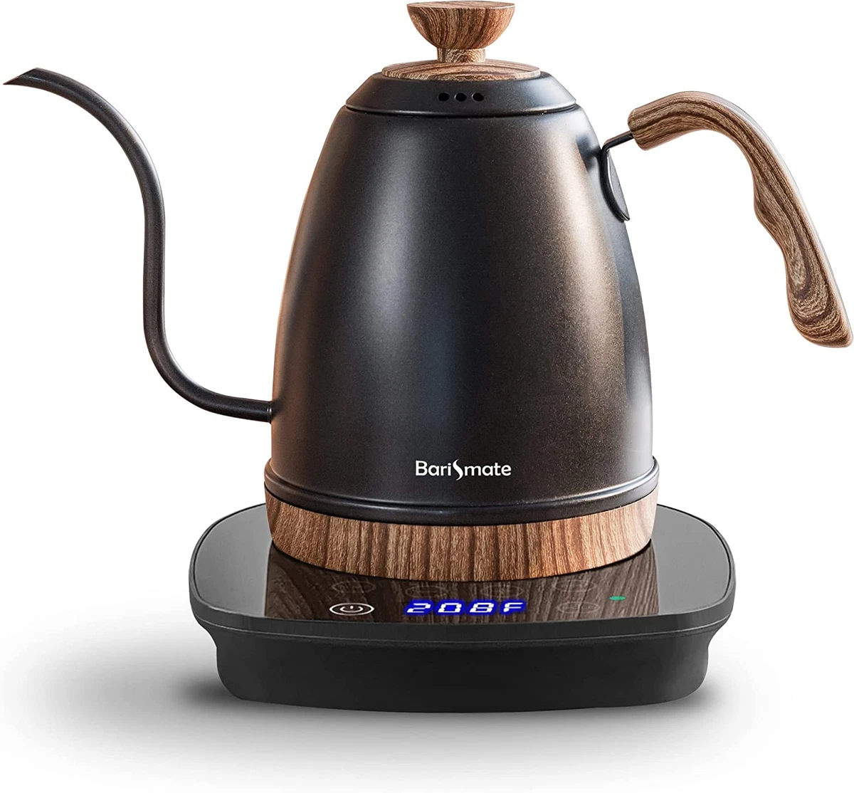 Artisan Electric Gooseneck Kettle Stainless/Wood