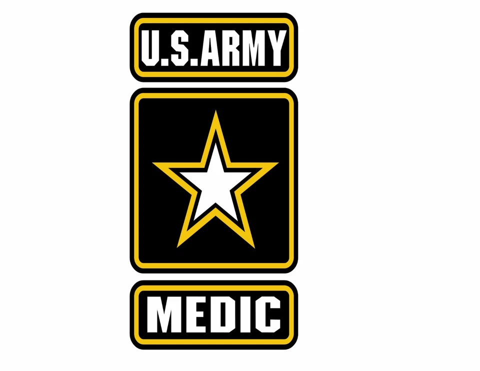 ORACAL US ARMY MEDIC VINYL DECAL STICKER ARMY STRONG