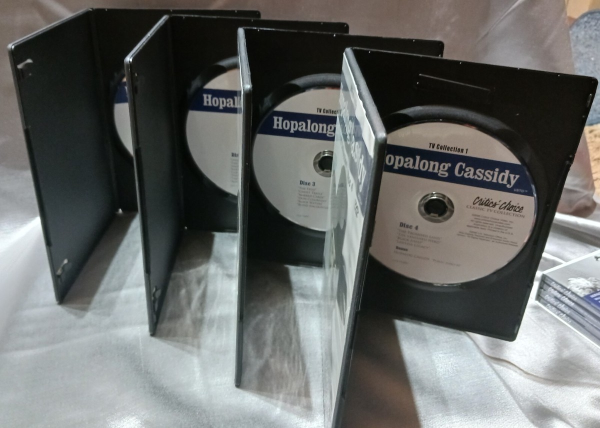 Hopalong Cassidy TV Collection Volumes 1 & 2 Pre-Owned DVD Box