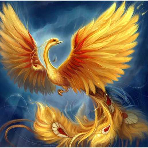 Glorious Golden Phoenix Queen of Rebirth Success in All New Endeavors Glorious Golden Phoenix Queen of Rebirth Success in All New Endeavors