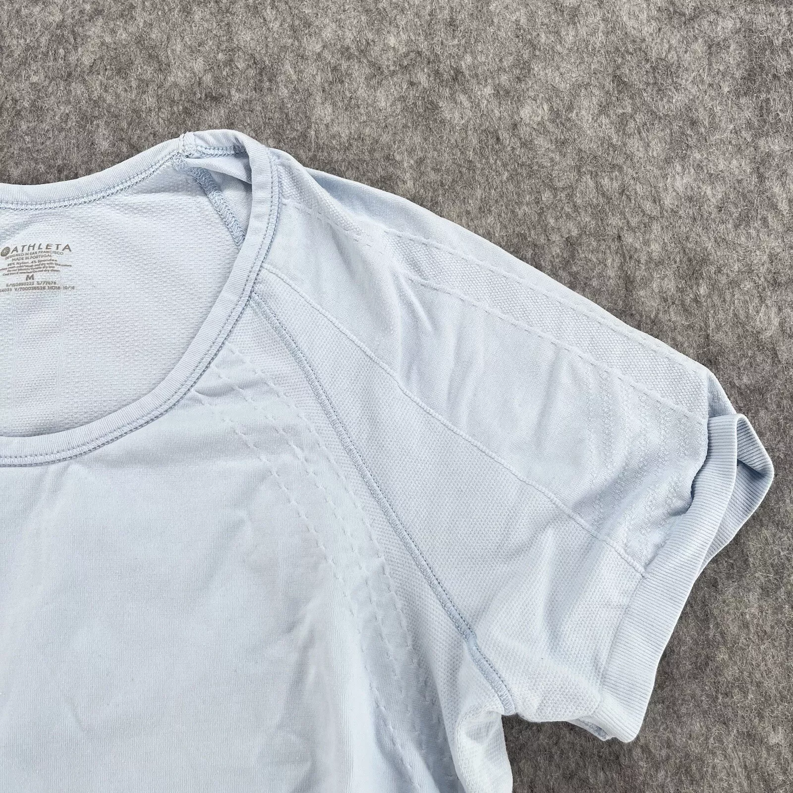 athleta fastest track speedlight short sleeve shirt