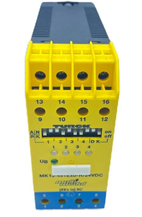 TURCK MK13-451EX0-R/24 VDC MULTI MODULE SWITCHING AMPLIFIER