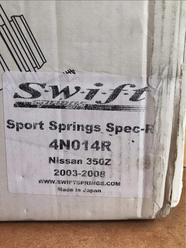 Swift Sport Springs SPEC-R / Nissan350Z 2003+ Foto 3 de 3