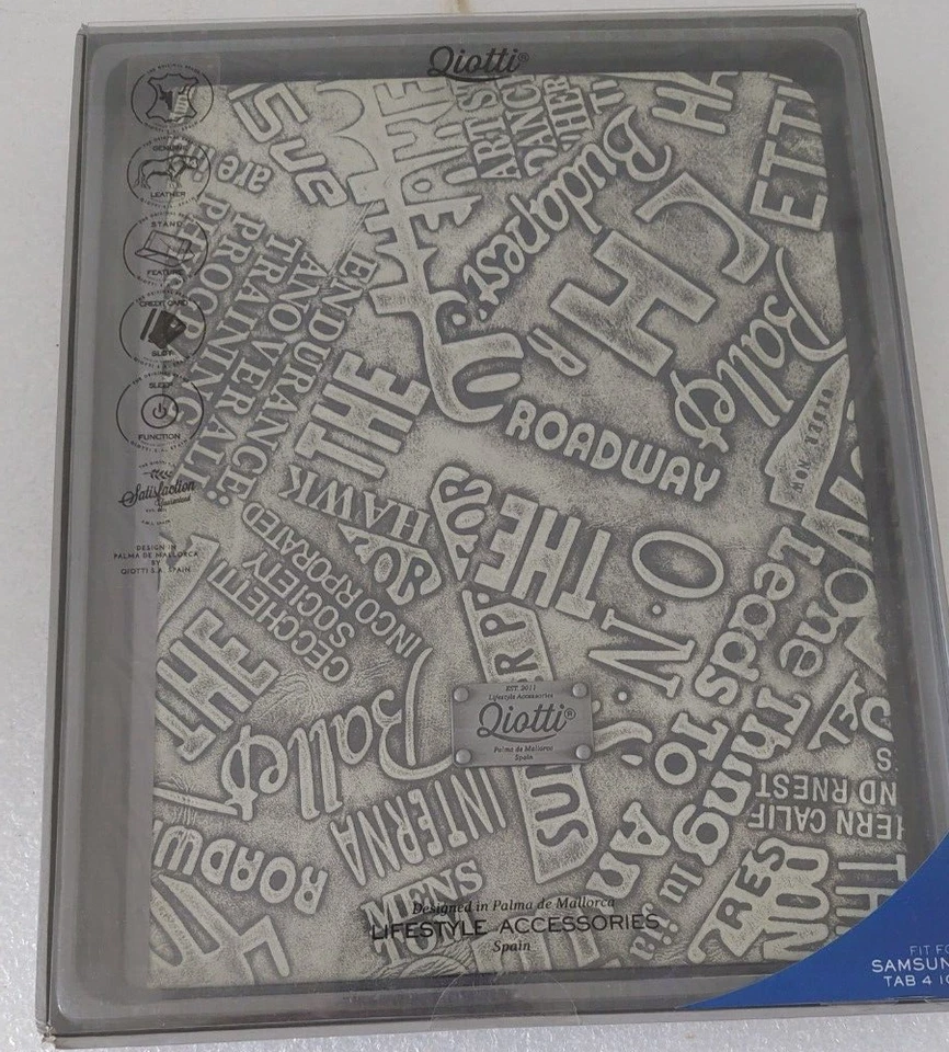 QIOTTI - Case - Compatible With SAMSUNG GALAXY TAB 4 10.1 - New