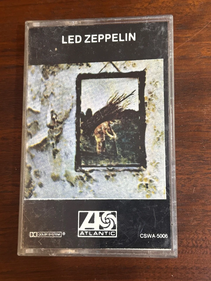 LED ZEPPELIN Led Zeppelin IV 1981 MEXICO CASSETTE Psych Jimmy Page Robert Plant - Image 2 of 4