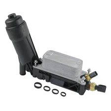Engine Oil Cooler Filter Housing 5184294AE For 11-13 Jeep Dodge Chrysler 3.6L V6
