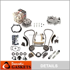 Timing Chain Kit Oil Pump GMB Water Pump Solenoid Fits 07-16 Cadillac Suzuki 3.6