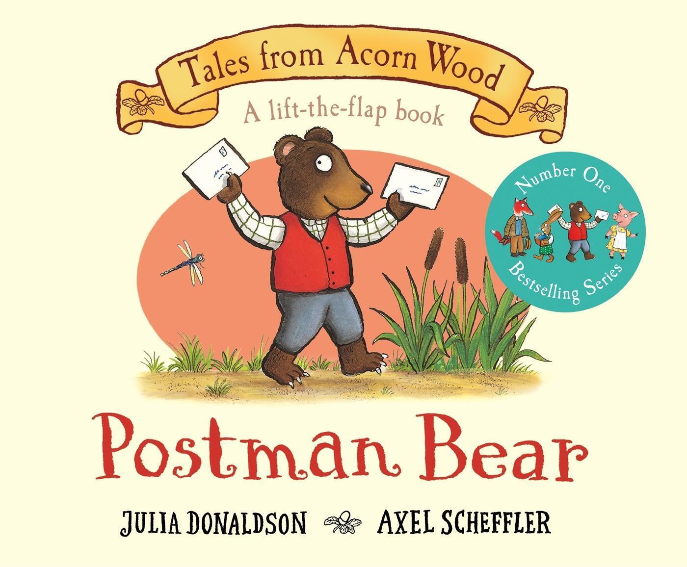 Thumbnail - Postman Bear | A Lift-the-flap Story | Julia Donaldson | Englisch |