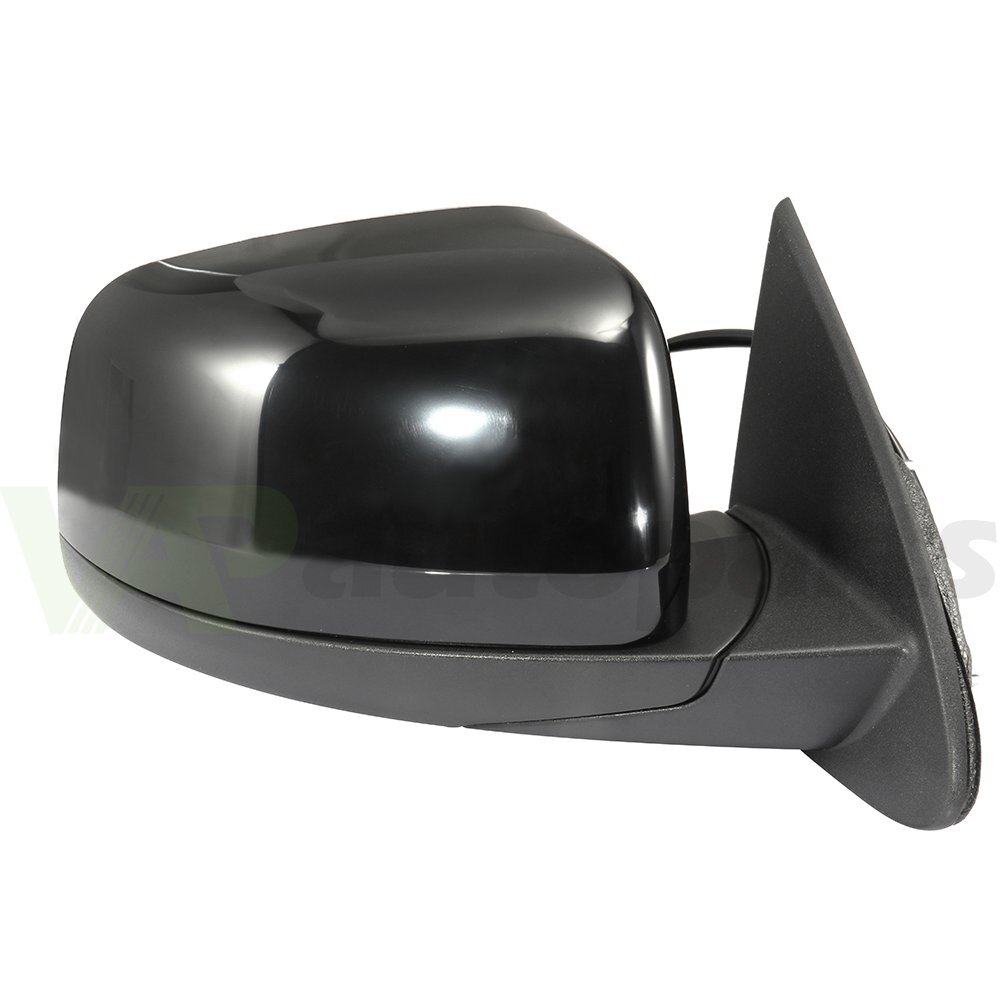 Fits 20112014 DODGE DURANGO Black Power+Heated Manual Fold Pair of