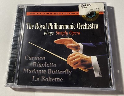 The Royal Philharmonic Orchestra Plays Simply Opera Cd New Sealed Free Shipping