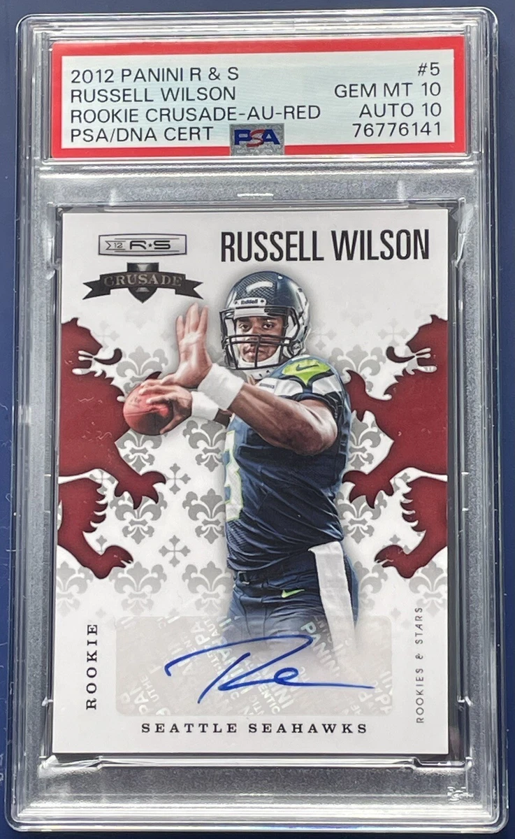 Russell Wilson Autograph Football Trading Cards for sale | eBay