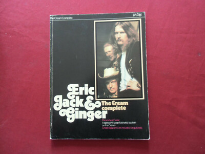 Cream - Complete .Songbook Notenbuch .Piano Vocal Guitar PVG