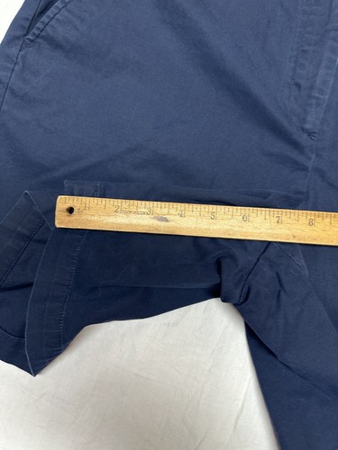 Talbots Women's Shorts Size 12 Navy Blue Chino - Picture 3 of 5