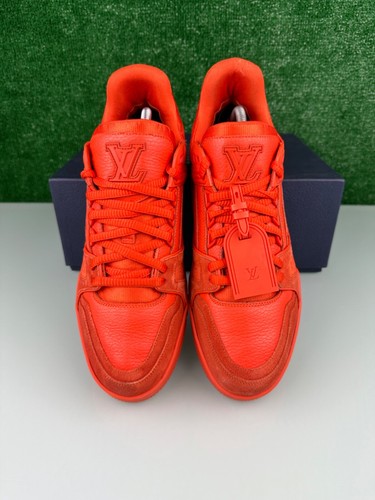 Size 8.5LV/9.5US - Louis Vuitton Trainers Orange MCA Virgil Orange Capsule - Picture 4 of 9