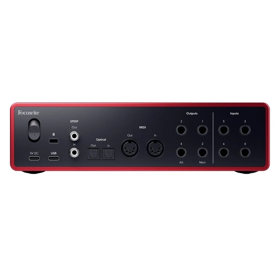 Focusrite Scarlett 16i16 4G 4th Gen USB Audio Interface with 16 In and 16 Out - Image 3 of 4