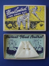 RARE FISHLOVE  CO 1942 NOVELTY TRICK JOKE MAIL ORDER FLOOD CONTROL home use