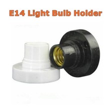 2/ 4/ 10Pcs E14 Light Bulb Screw Socket Lamp Fixing Base Holder PBT