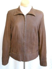 Remy Usa Silky Soft Leather Jacket Women's Size M Unique Hot Wow $599