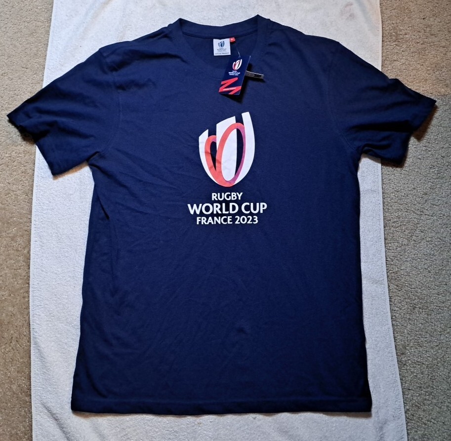 ウェア Rugby World Cup France 2023 Rugby Jersey France Rugby World Cup 2023 Striped