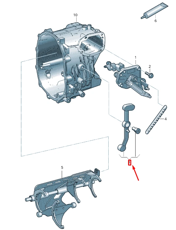 VOLKSWAGEN CRAFTER 2F MK1 Gearbox Balance Weight 0CB399383A NEW  