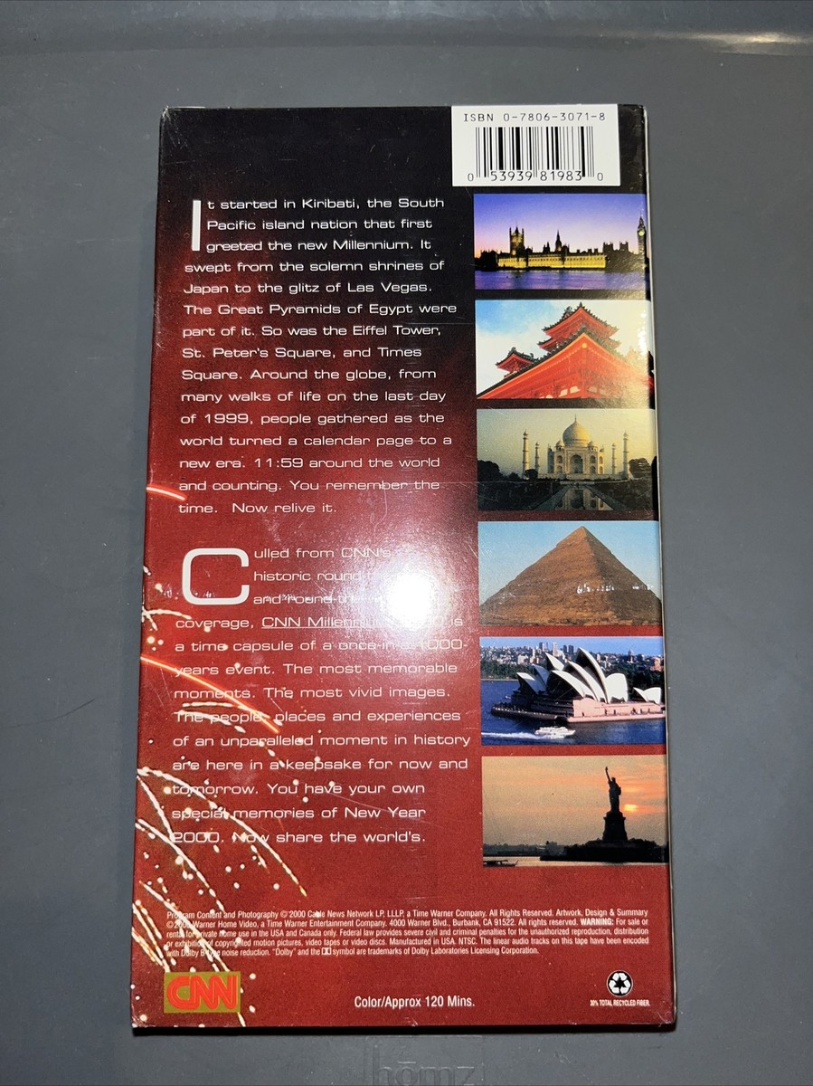 CNN Millennium 2000 (VHS, 2000) for sale online UK