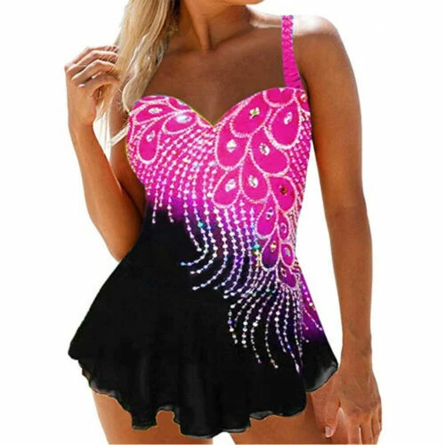 Polyester Plus Size Swimwear Women's 7XL Size
