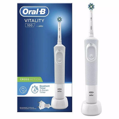 Elektrische Zahnbürste Oral-B Vitality 100 Cross Action Electric Toothbrush Neu