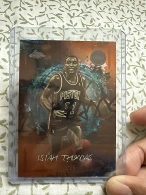 ISIAH THOMAS 2025-26 TOPPS CHROME CACTUS JACK LA FLAME LEGENDS ORANGE  11/25