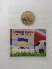 Offizielle M&uuml;nze zur EM 2012 - Ukraine