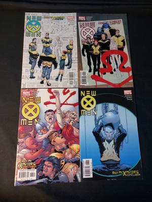 Neue X-Men #135, 136, 137, 138 komplette ''Riot at Xavier's'' Storyline