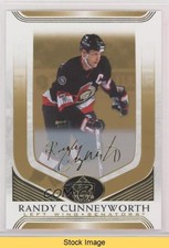 2020-21 Upper Deck SP Signature Edition Legends Gold Randy Cunneyworth READ 7i2