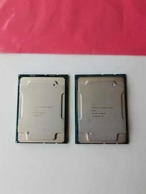 2 Intel Xeon Gold 6134 8-Core 3.20GHz Server CPU Processor 24.75MB SR3AR LGA3647