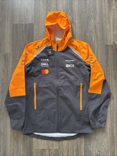 McLaren F1 Coat, BNWT, Black & Orange, Size M, Waterproof, 2025 Season