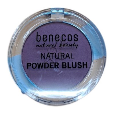 benecos - Naturkosmetik - Powder Blush - gepresst - mit Bio-Rizinusöl - mallow r