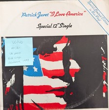 Patrick Juvet I Love America Vinyl Record 12" VG/VG CAF132 1978