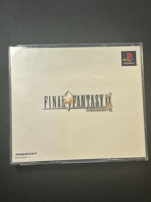 Final Fantasy IX PS1 Japan NTSC-J Complete 4 Disc Set Squaresoft