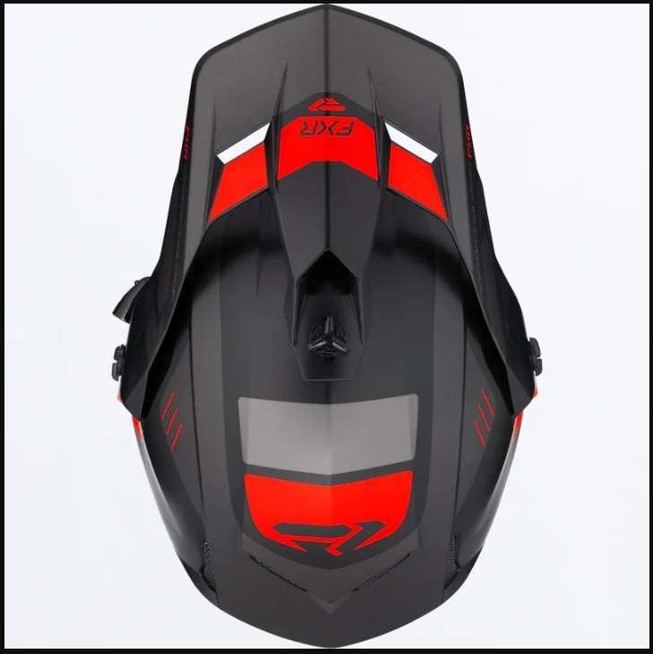 Red FXR Clutch X Snowmobile Helmet w/ Heated Shield M L XL 2XL 3XL