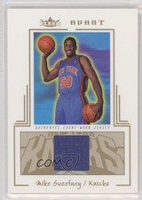 2003-04 Fleer Avant Materials Gold /75 Mike Sweetney #AEW/MS 2u3