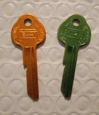 B41-B   Curtis   Aluminum Key Blank    **set of 2**
