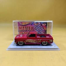 Hot Wheels '83 CHEVY SILVERADO Custom REAL RIDERS 80th MATTEL Anniv METAL BASE