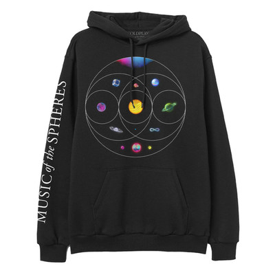 COLDPLAY Music of the Spheres Tour Hoodie, Pullover, Official Merch, Gr. L
