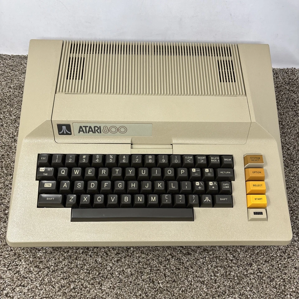Sistema de computador Atari 800 8 bits totalmente testado ótimo estado 48k - Imagem 3 de 4