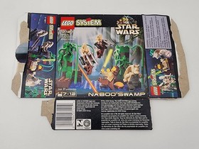 Star Wars Lego System 7121 Naboo Swamp **BOX ONLY**