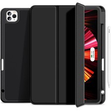 11 Inch Case with Pencil Holder for iPad Pro 2022-2018 A2435/A2761/A2762/A2759