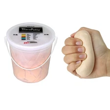 Tan Theraputty Plus Antimicrobial Hand Therapy Resistance Exercise Putty