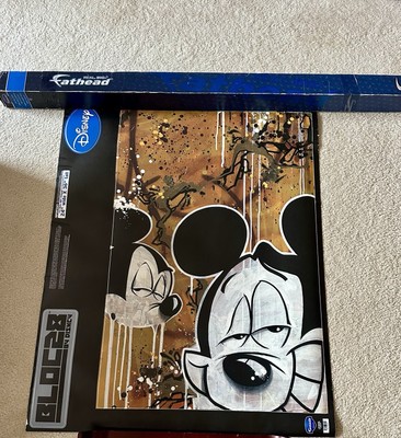 Fathead Disney MICKEY MOUSE 36  X 24  Contemporary Bloc 28 Graffiti Sticker 2007