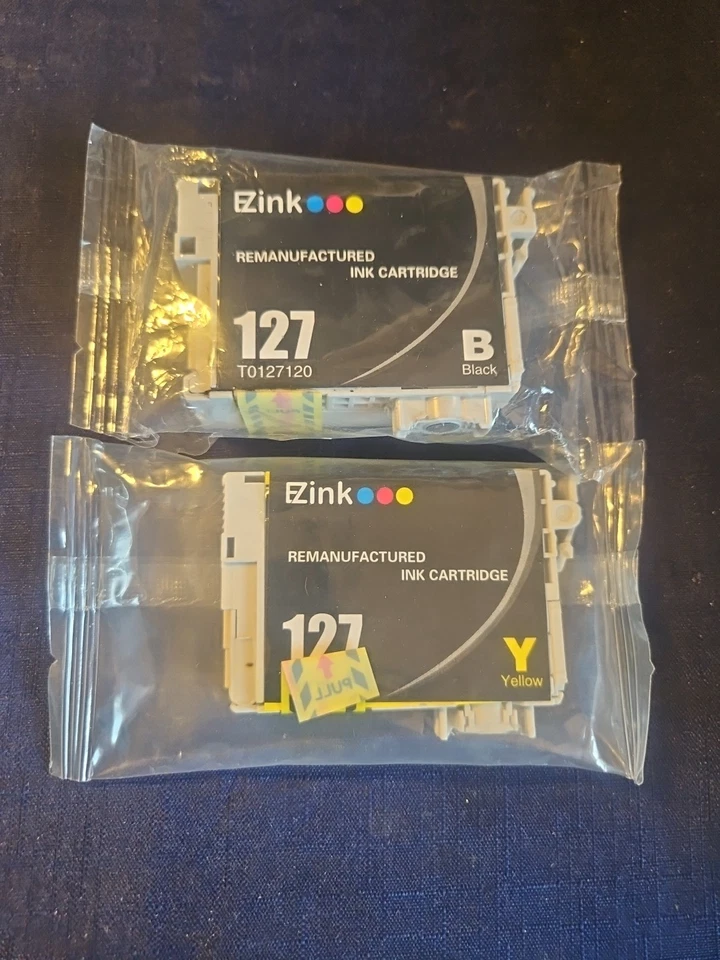 6-125 EZink -1BK, 1Yel, 2Cyn, 2Mag Ink For Epson FREE FAST SHIPPING! - Image 4 of 4